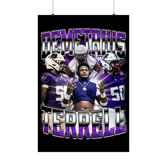 Demetrius Terrell Poster 24" x 36"