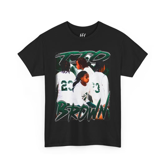 Tio Brown Heavy Cotton Tee