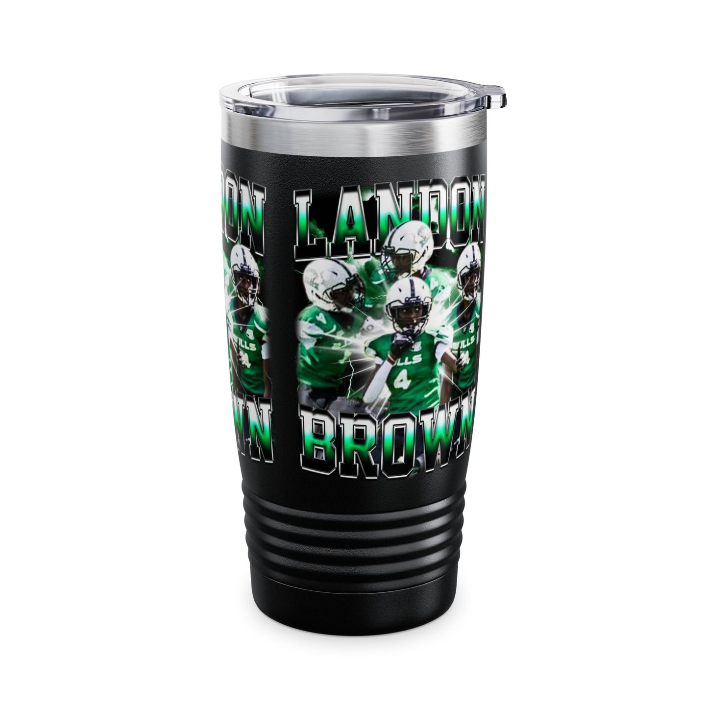 Landon Brown Stainless Steal Tumbler
