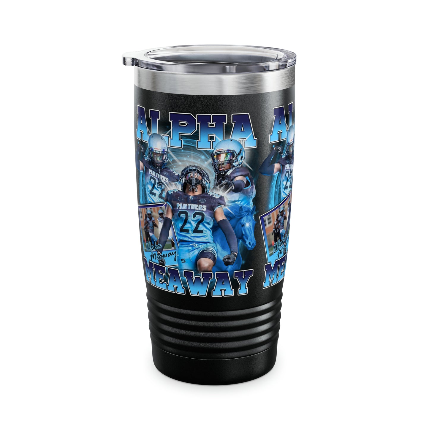 Alpha Meaway Stainless Steel Tumbler