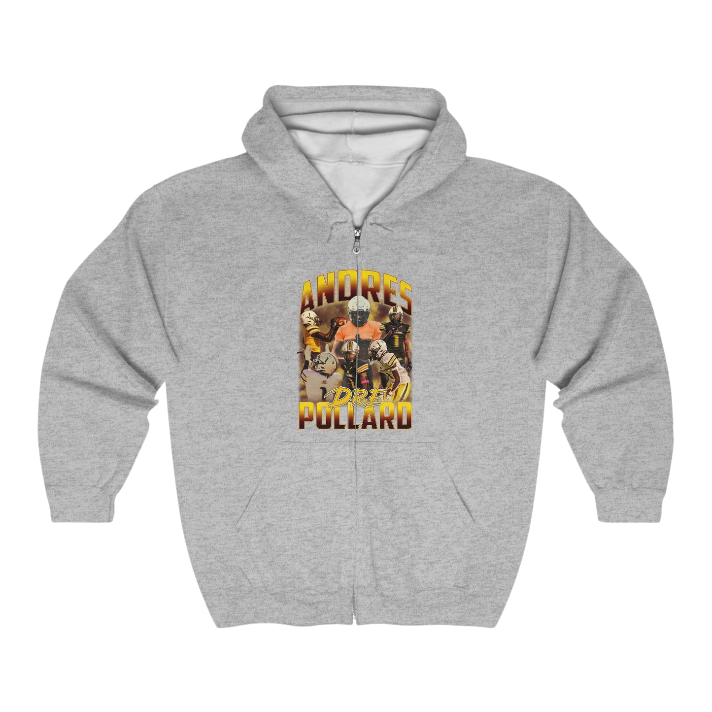 Andres Pollard Full Zip Hoodie