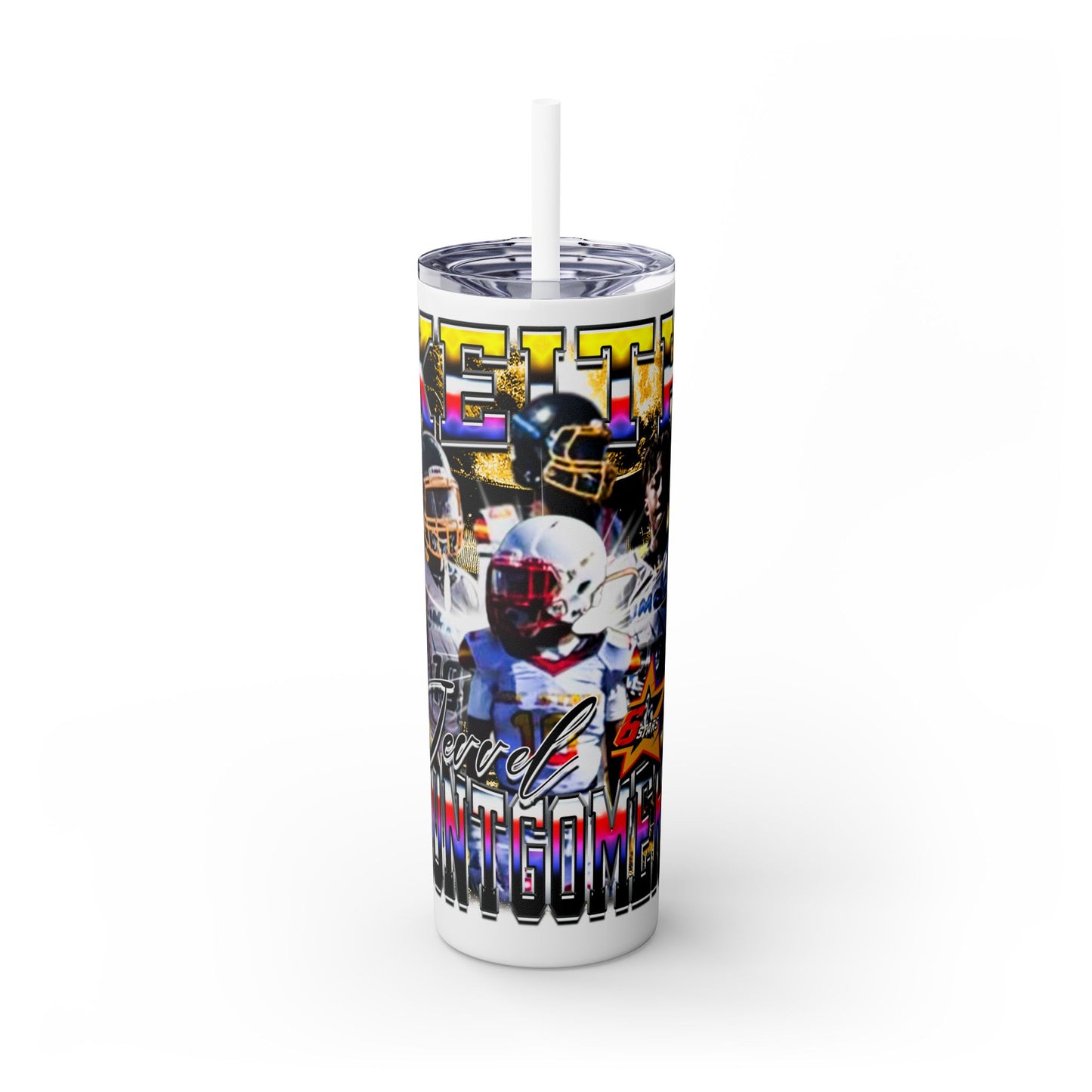 Keith Jerrel Montgomery Stainless Steal Tumbler