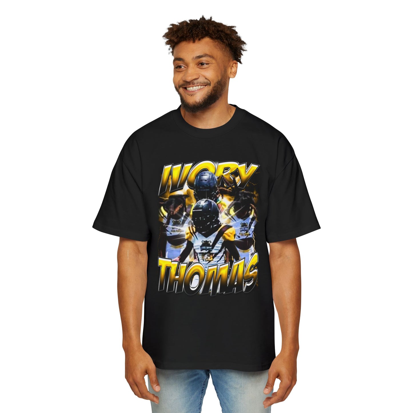 Ivory Thomas Oversized Retro Tee