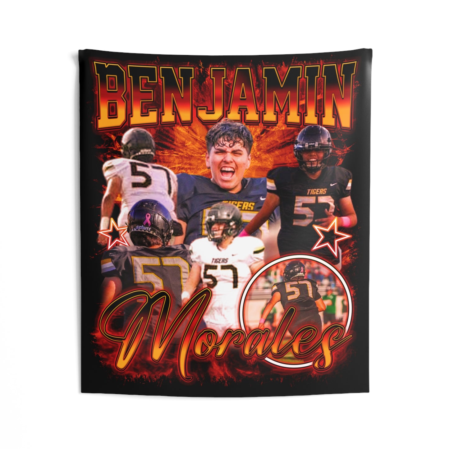 Benjamin Morales Tapestry 50” x 60”