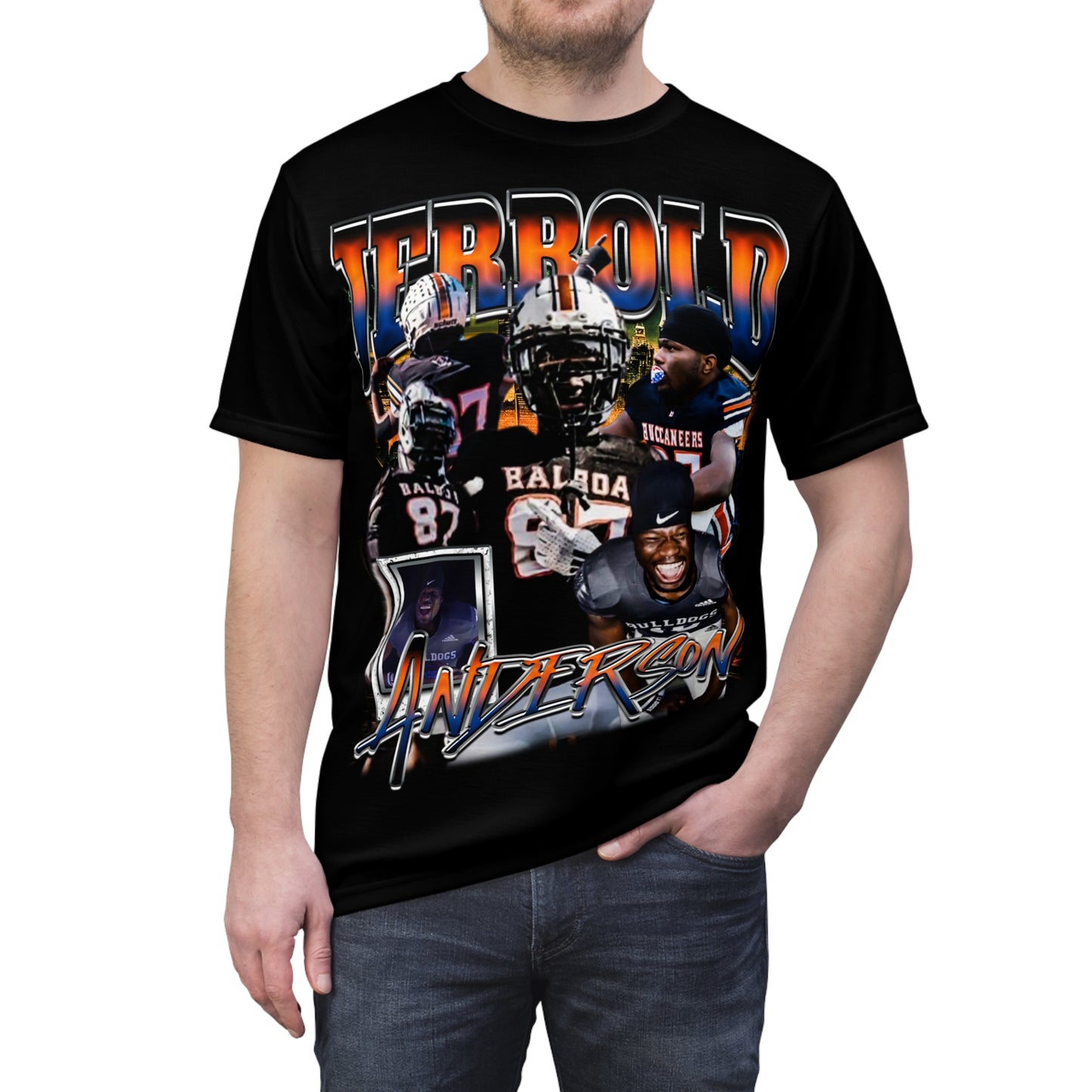 Jerrold Anderson Vintage Full Print Tee