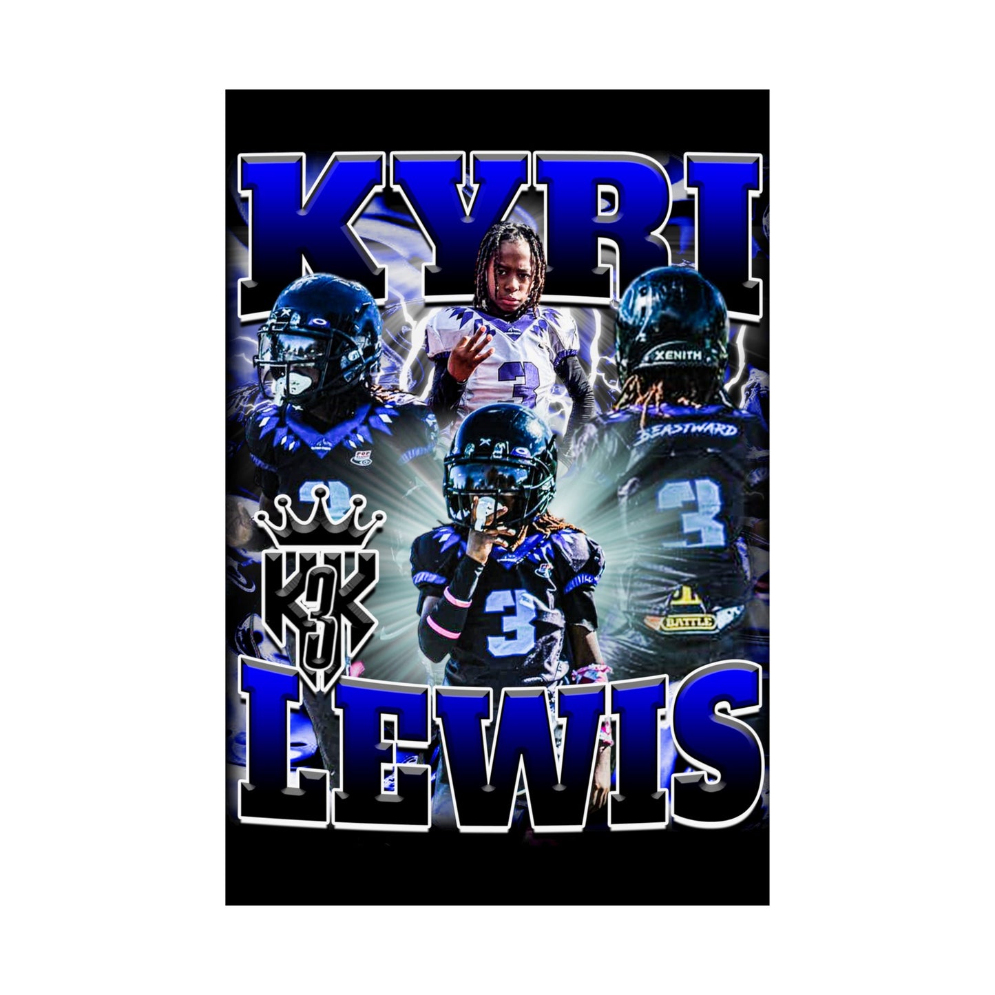 Kyri Lewis Poster 24" x 36"