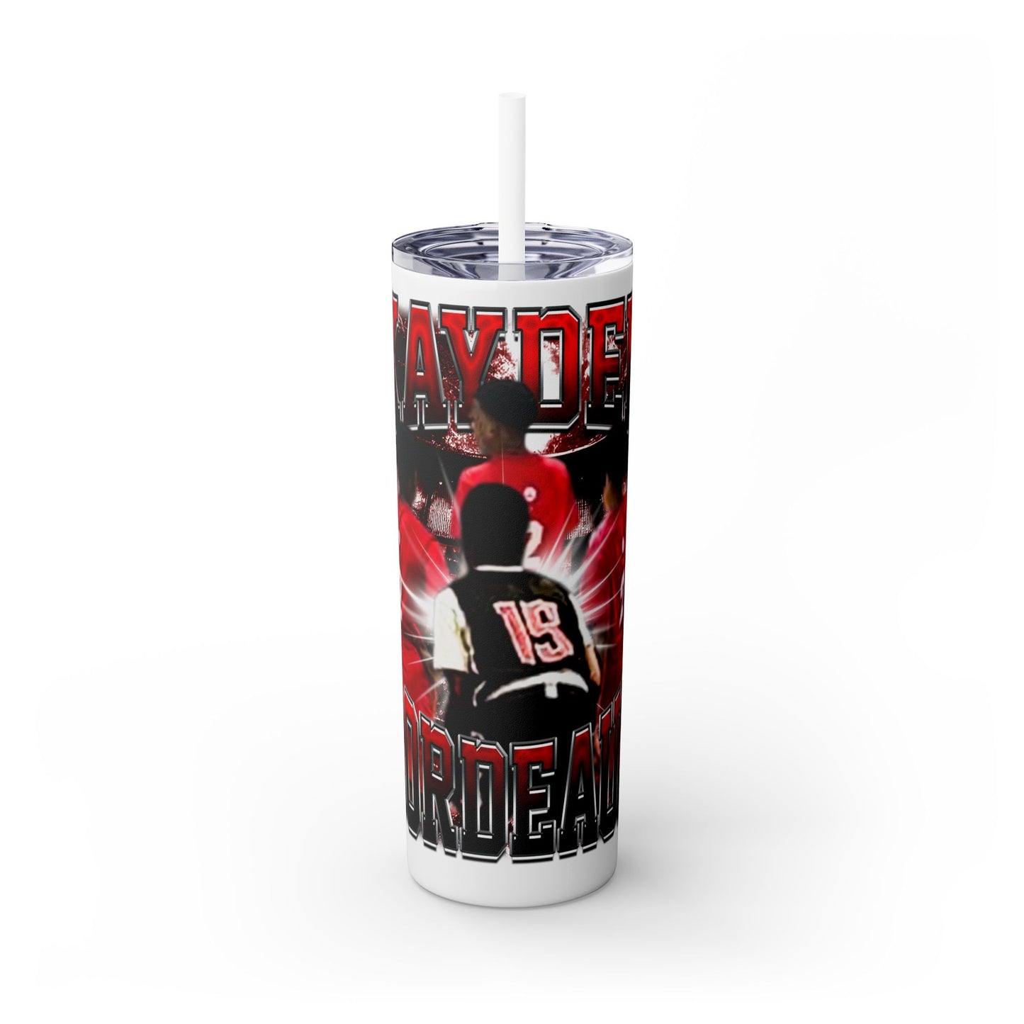 Kayden Bordeaux Stainless Steal Tumbler