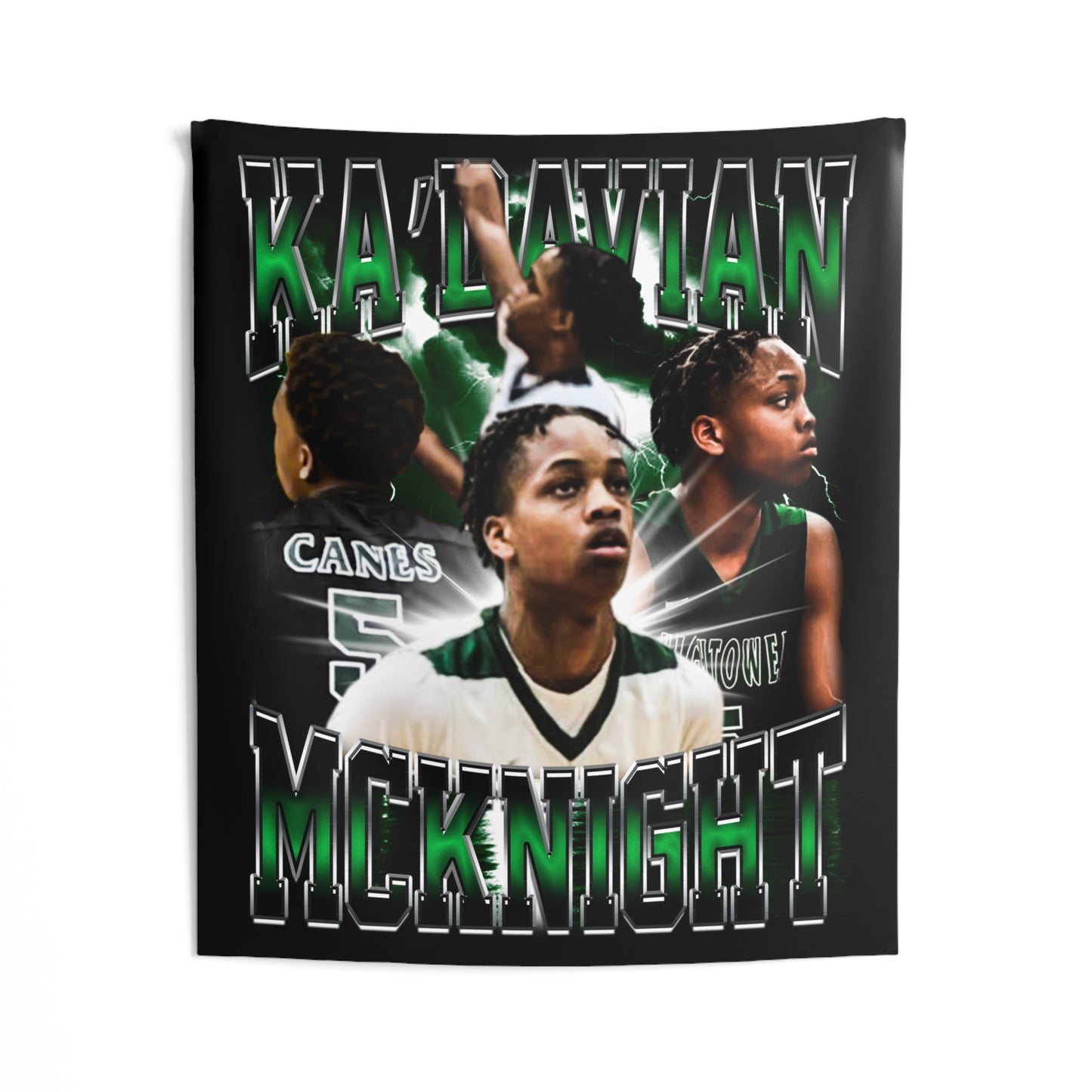Ka'davian Mcknight Tapestry 50” x 60”
