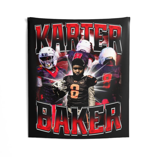 Karter Baker Tapestry 50” x 60”