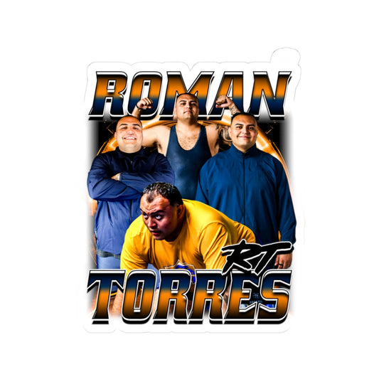 Roman Torres Kiss-Cut Stickers
