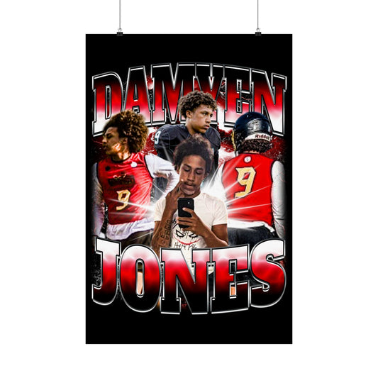 Damyen Jones Poster 24" x 36"