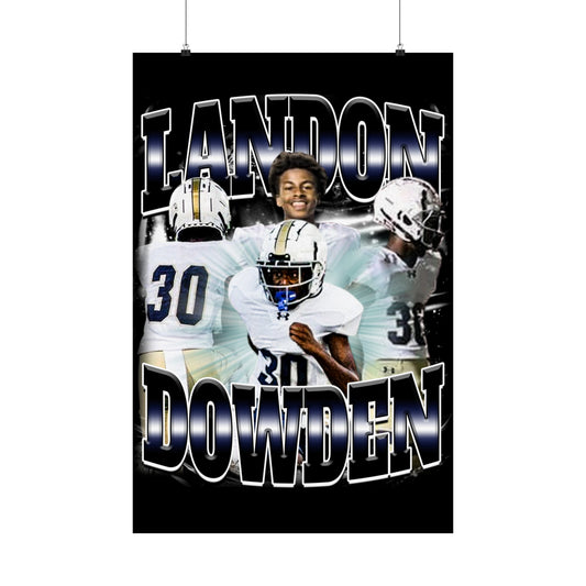 Landon Dowden Poster 24" x 36"