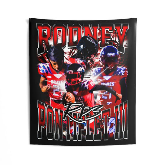 Rodney Pontiflet III Tapestry 50” x 60”