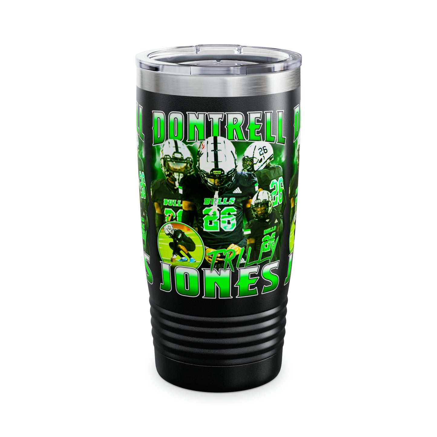 Dontrell Jones Stainless Steal Tumbler