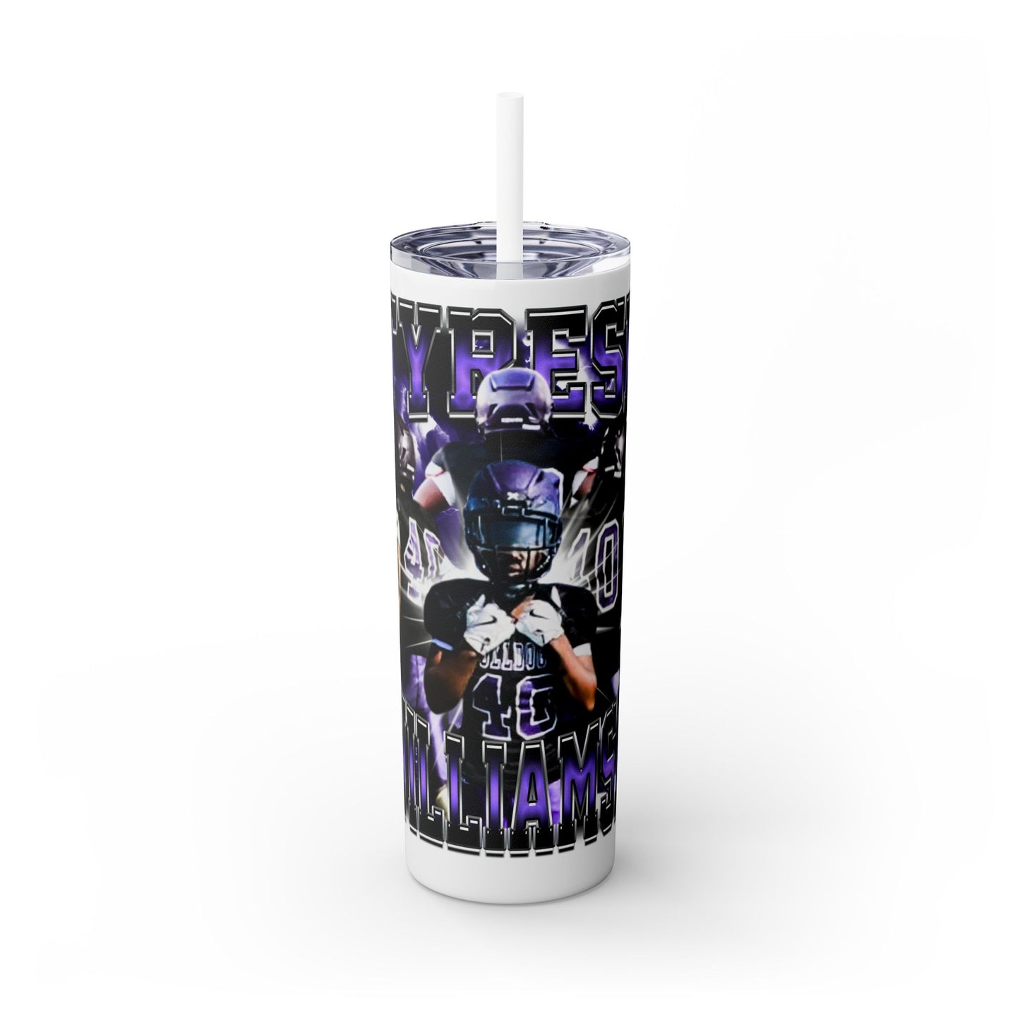 Tyrese Williams Stainless Steal Tumbler