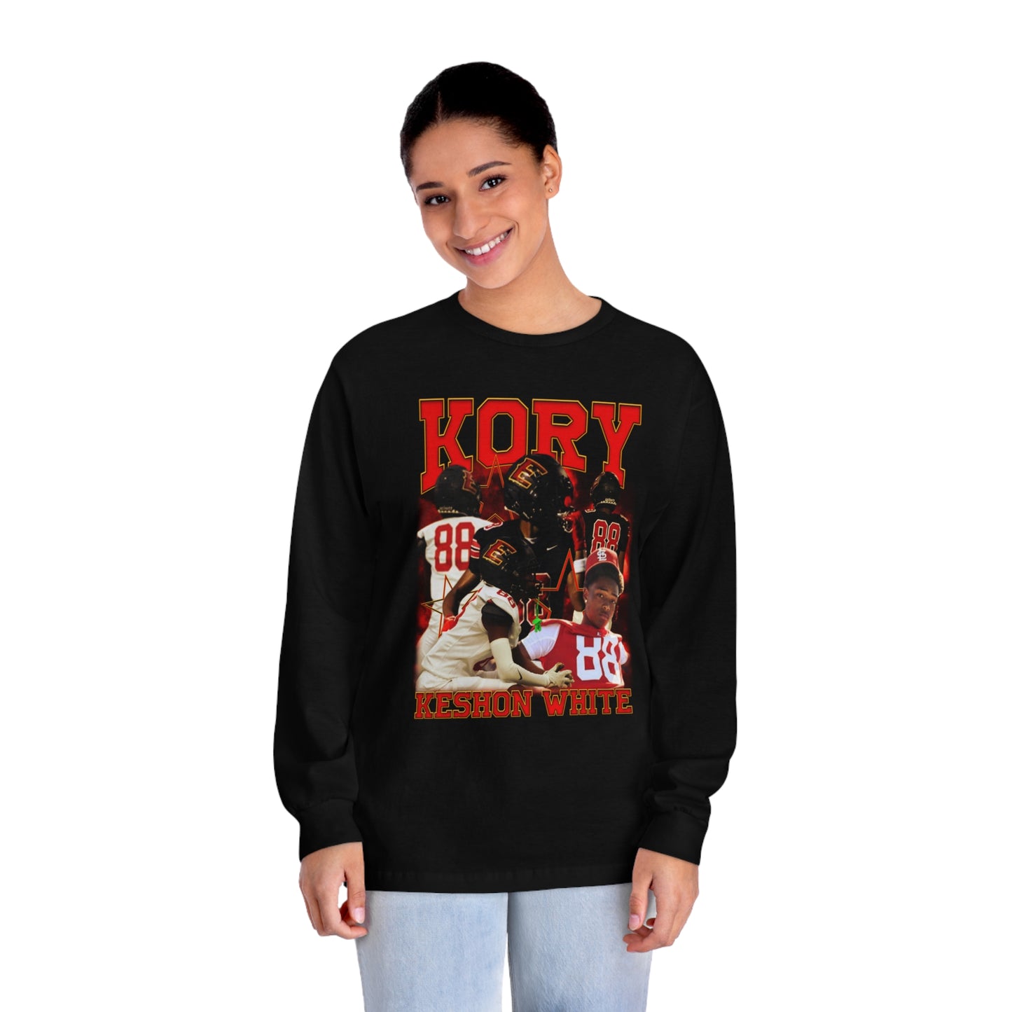 Kory Keshon White Long Sleeve T-Shirt