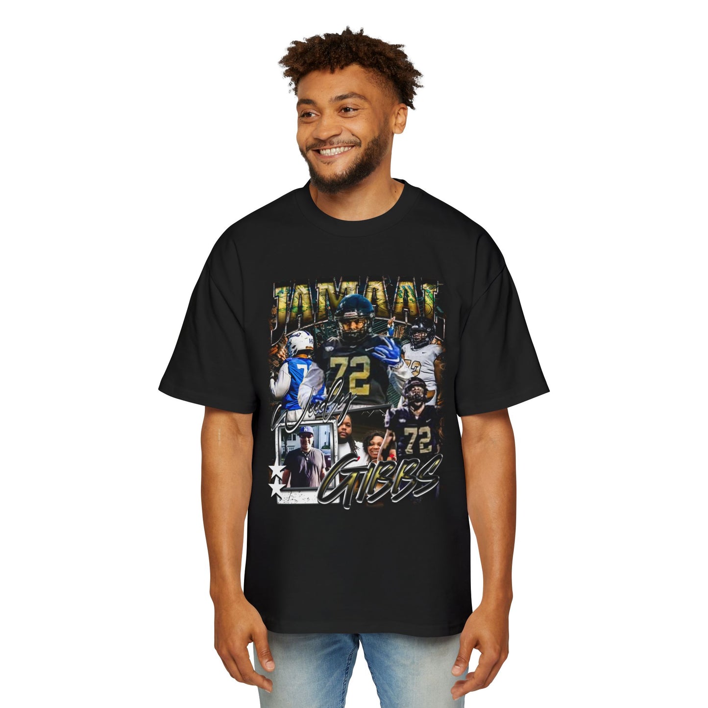 Jamaal Weedy Gibbs Oversized Retro Tee