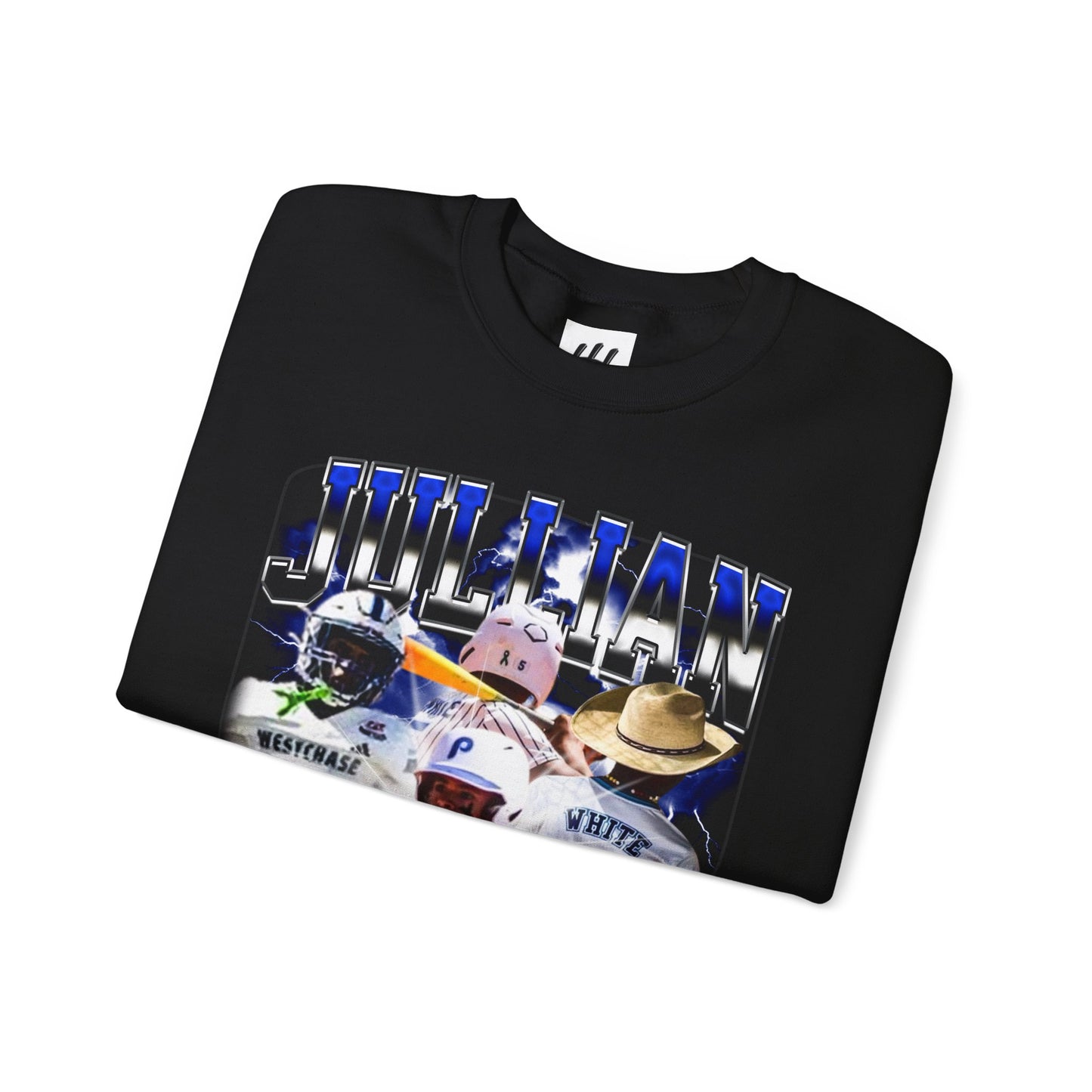 Jullian White Crewneck Sweatshirt
