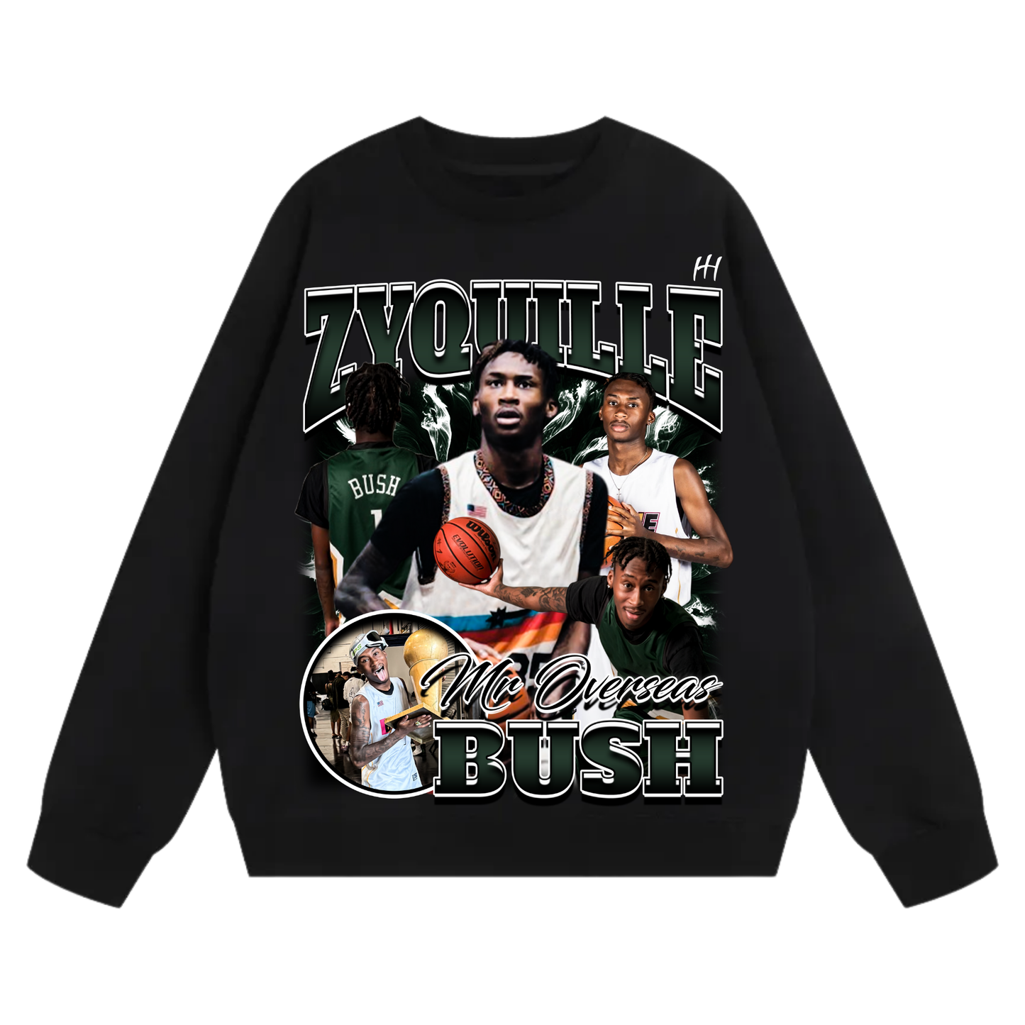 Zyquille Bush Heavyweight Crewneck Sweatshirt