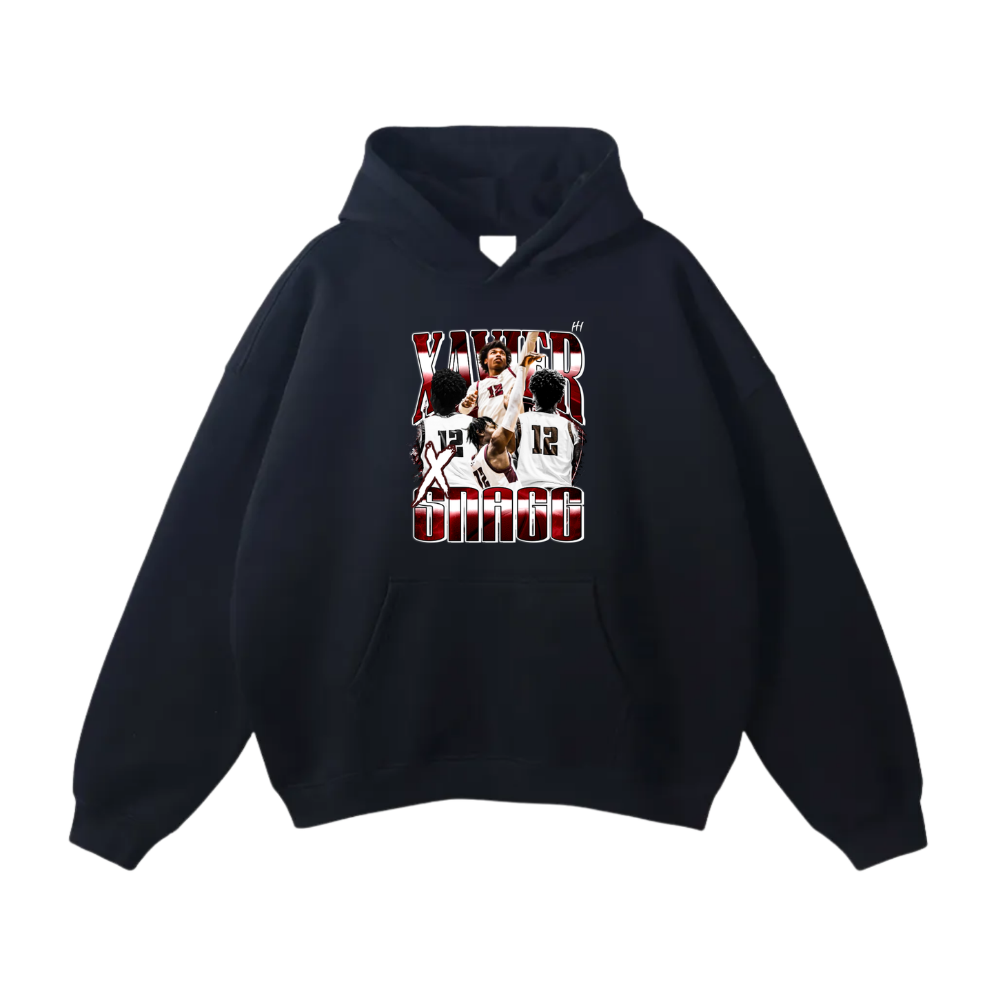 Xavier Snagg Oversize Fleeced Hoodie