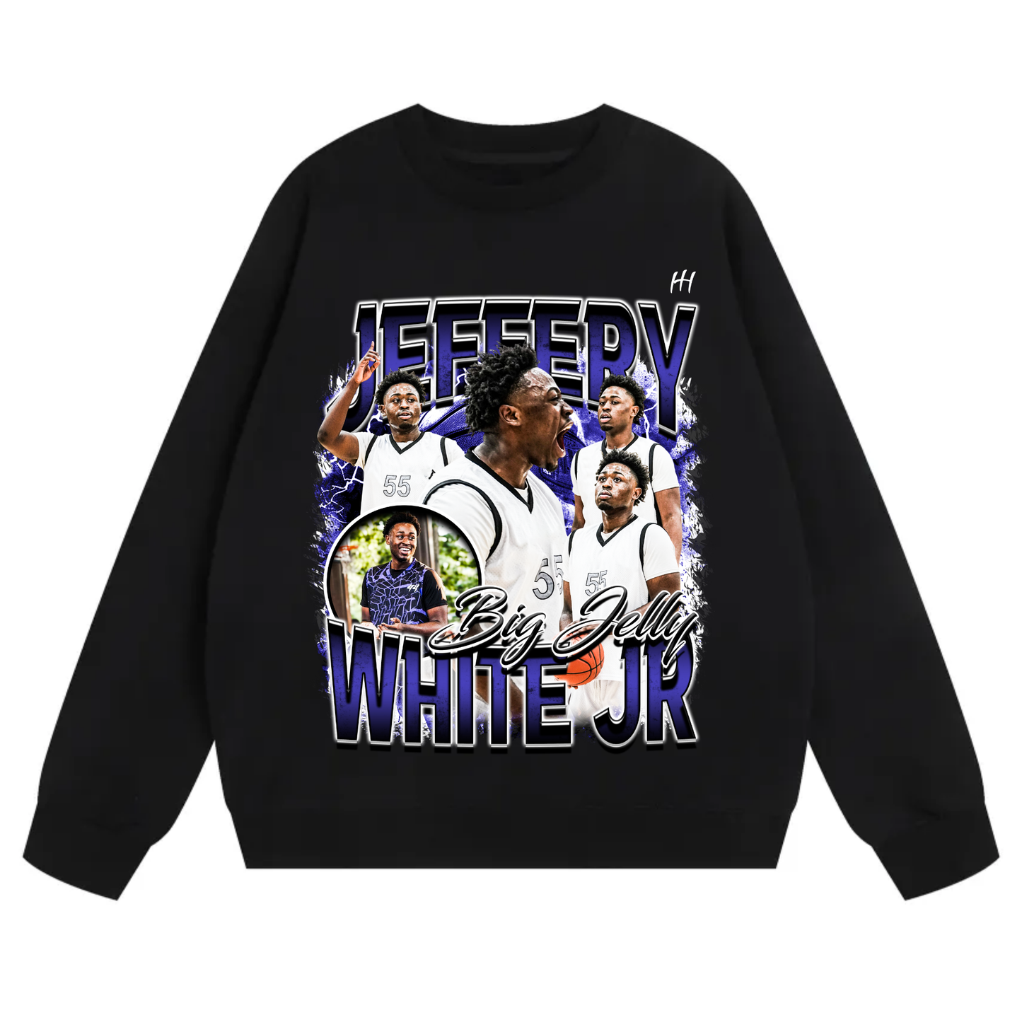 Jeffery White Jr Heavyweight Crewneck Sweatshirt