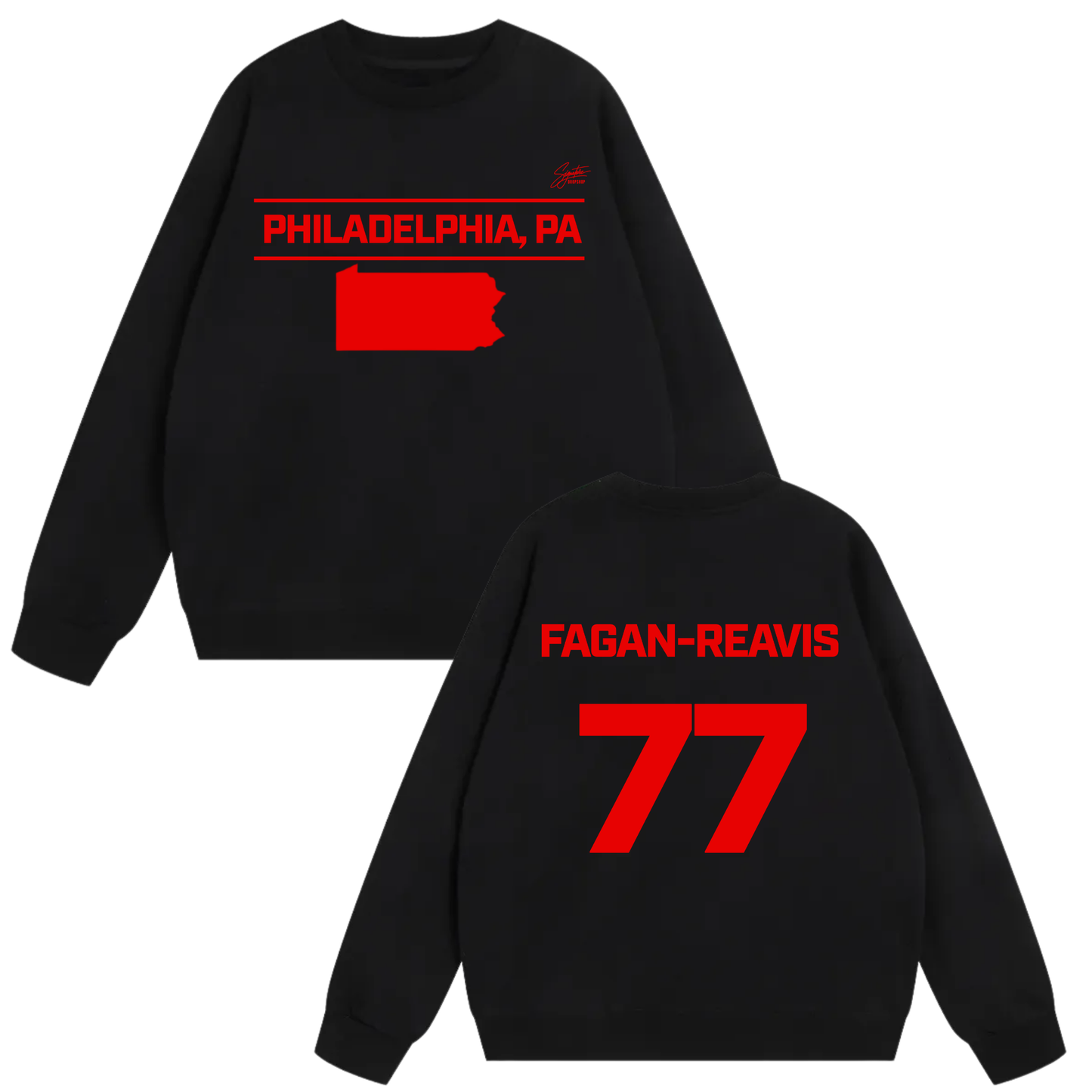 Zyair Fagan-Reavis Heavyweight Crewneck Sweatshirt