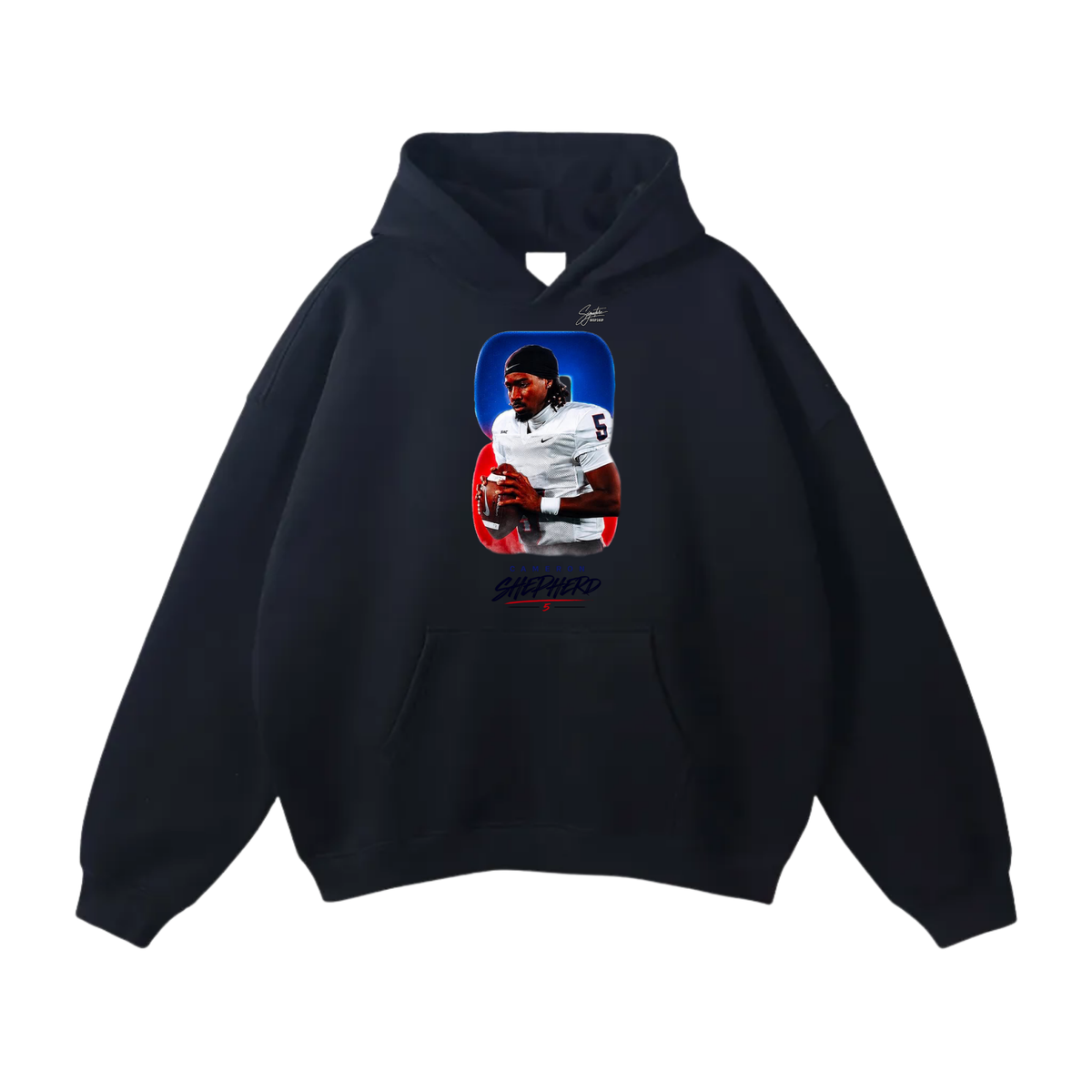 Cameron Shepherd Oversize Fleeced Hoodie