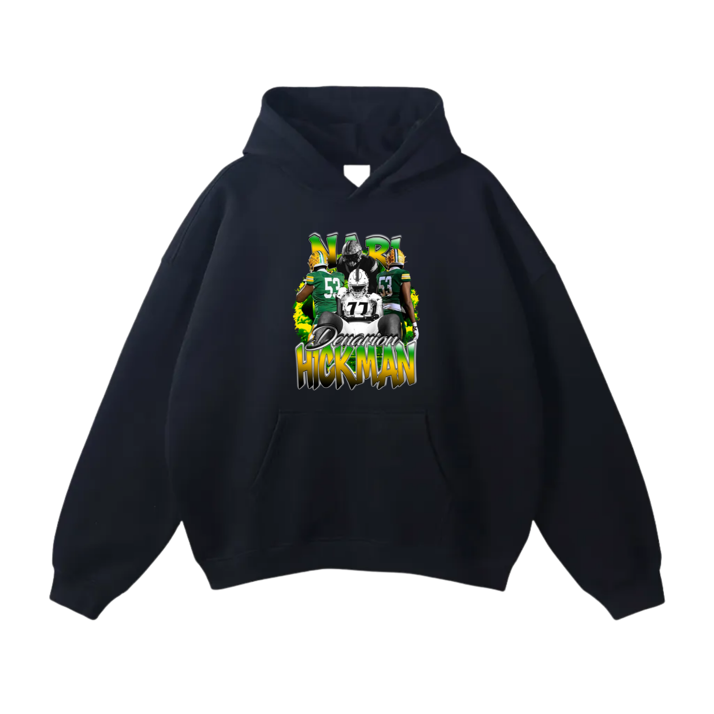 Denarion Hickman Oversize Fleeced Hoodie
