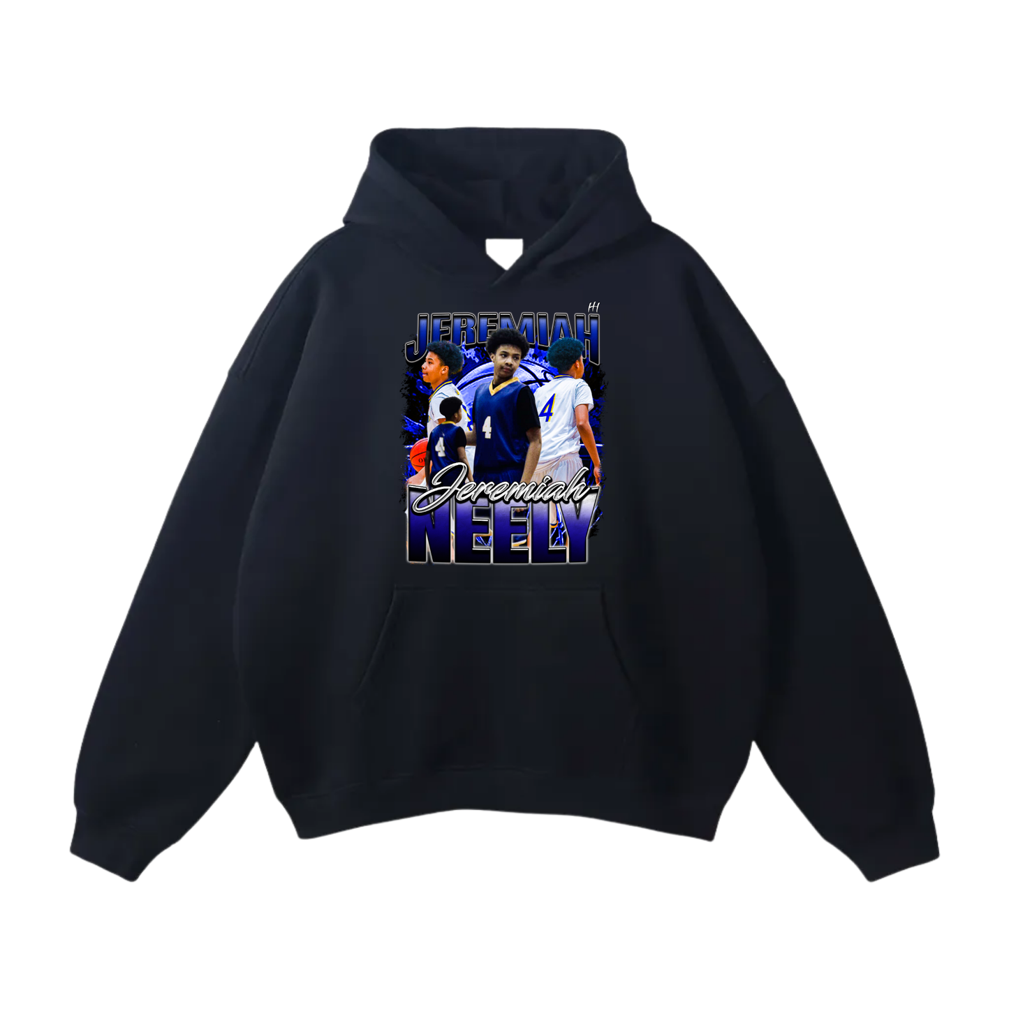 Jeremiah Neely Oversize Fleeced Hoodie