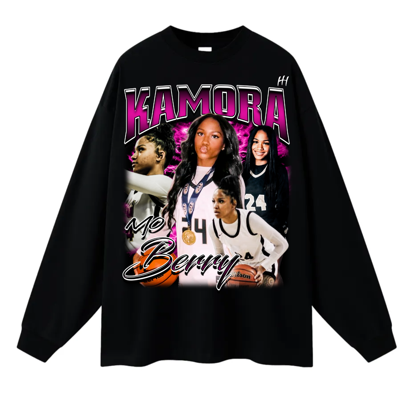 Kamora Berry Long Sleeve Tee