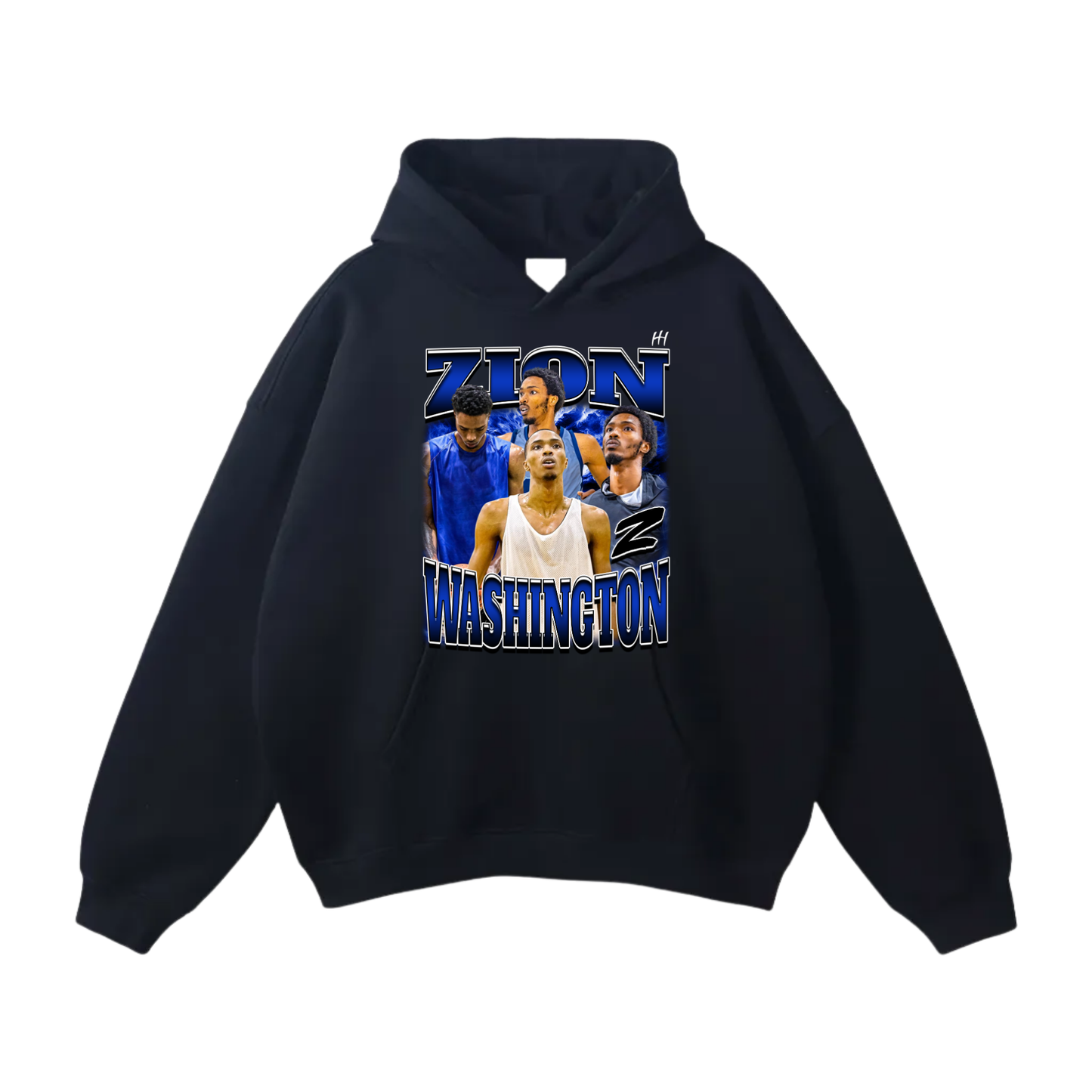 Zion Washington Oversize Fleeced Hoodie