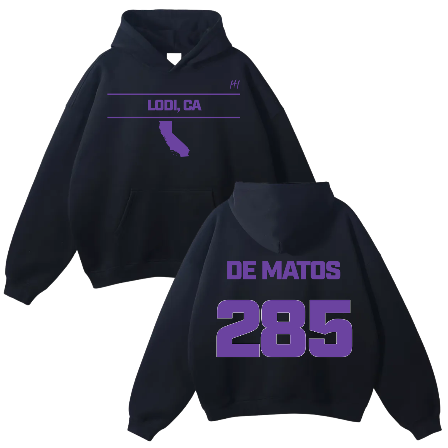 Felipe De Matos Oversize Fleeced Hoodie