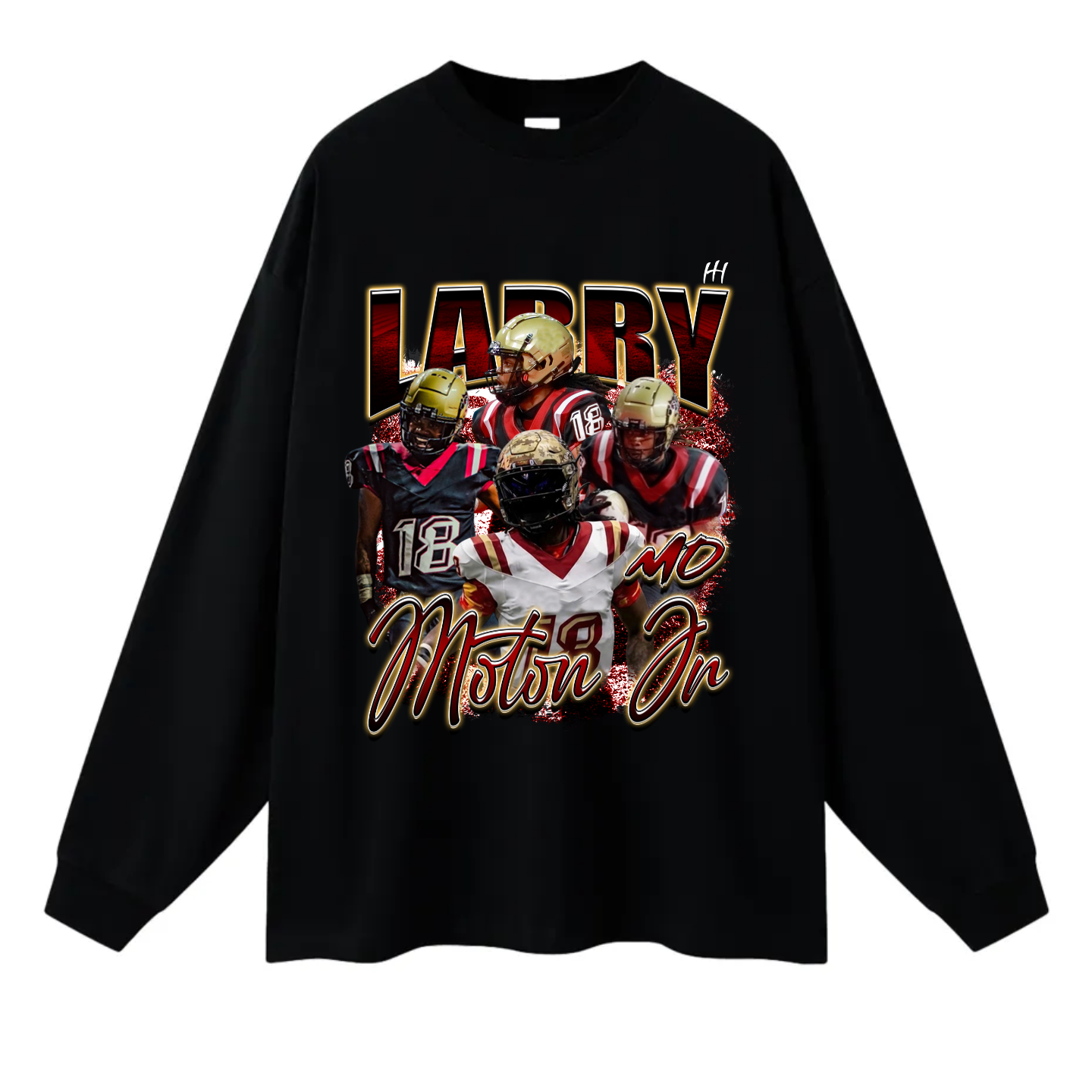Larry Moton Jr Long Sleeve Tee