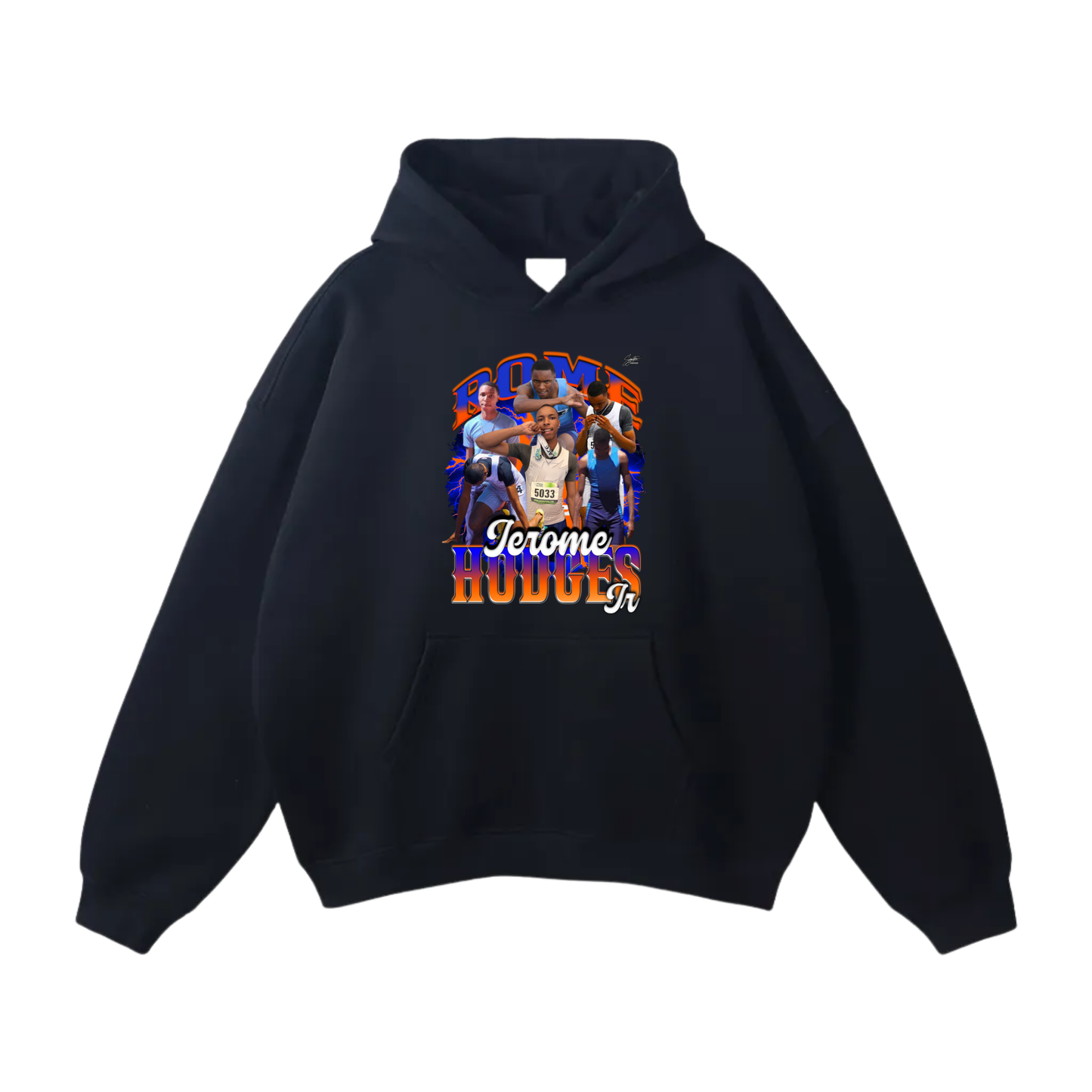 Jerome Hodges JR Oversize Fleeced Hoodie