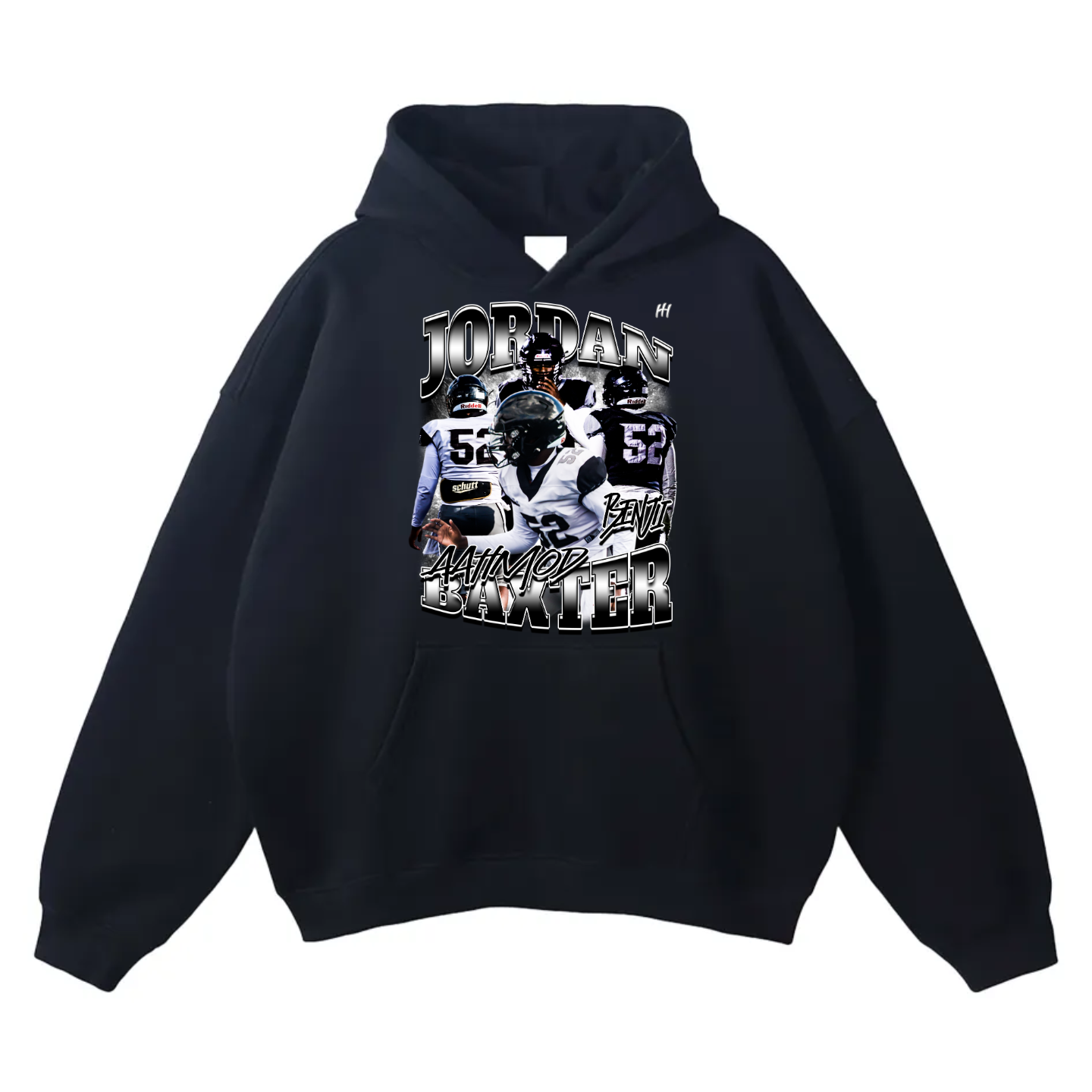 Jordan Ahmod Baxter Oversize Fleeced Hoodie
