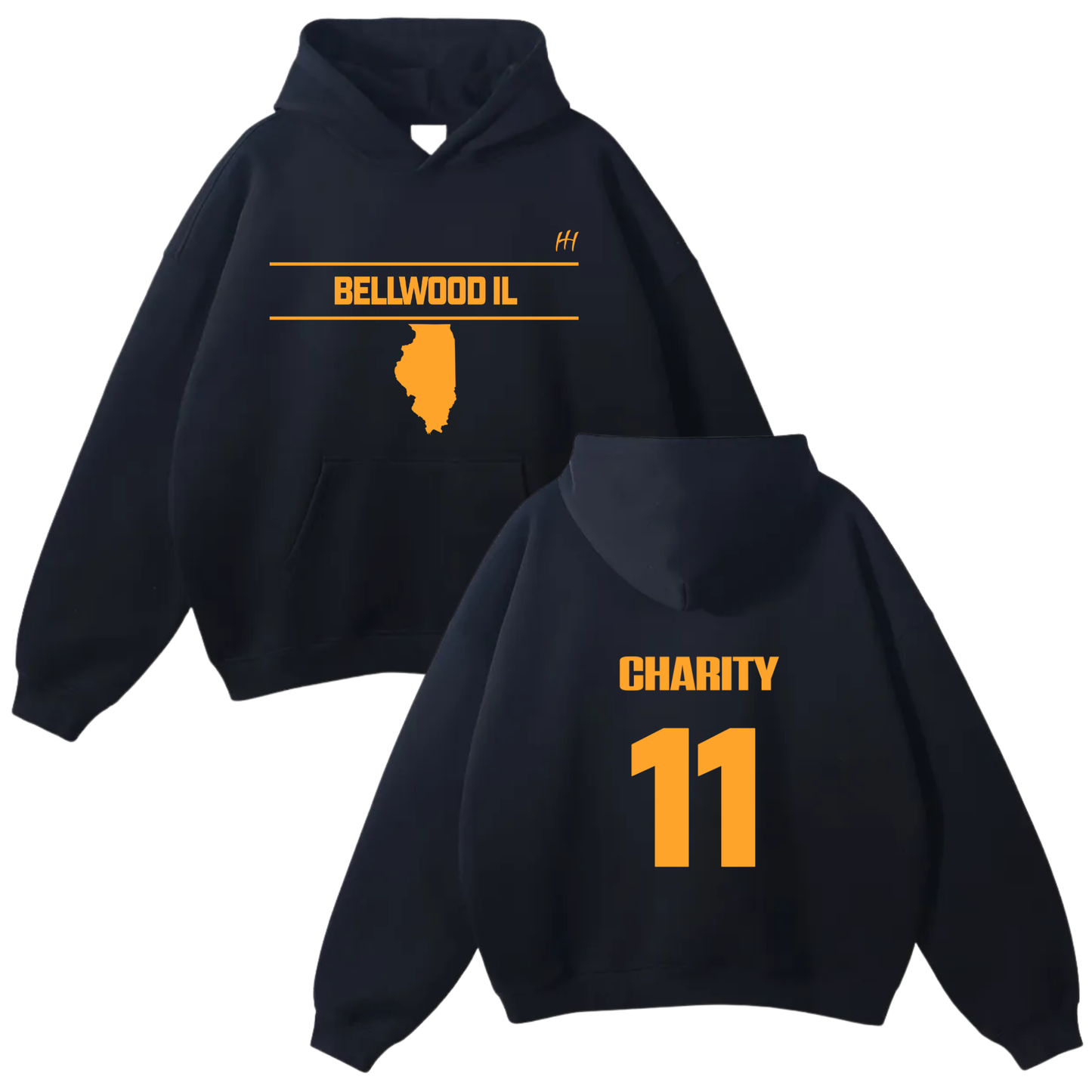 Charity Anderson Oversize Fleeced Hoodie