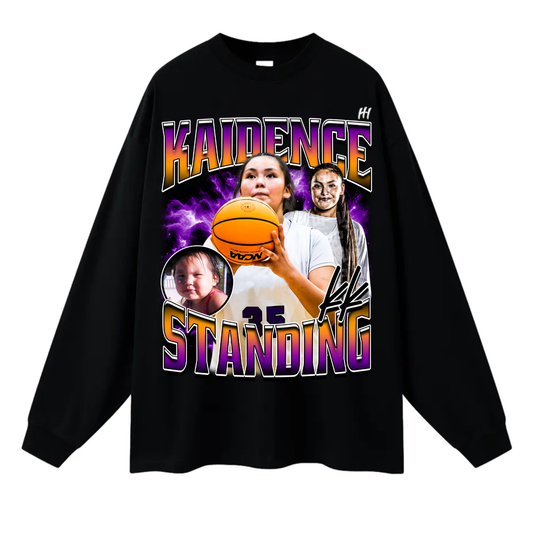 Kaidence Standing Long Sleeve Tee