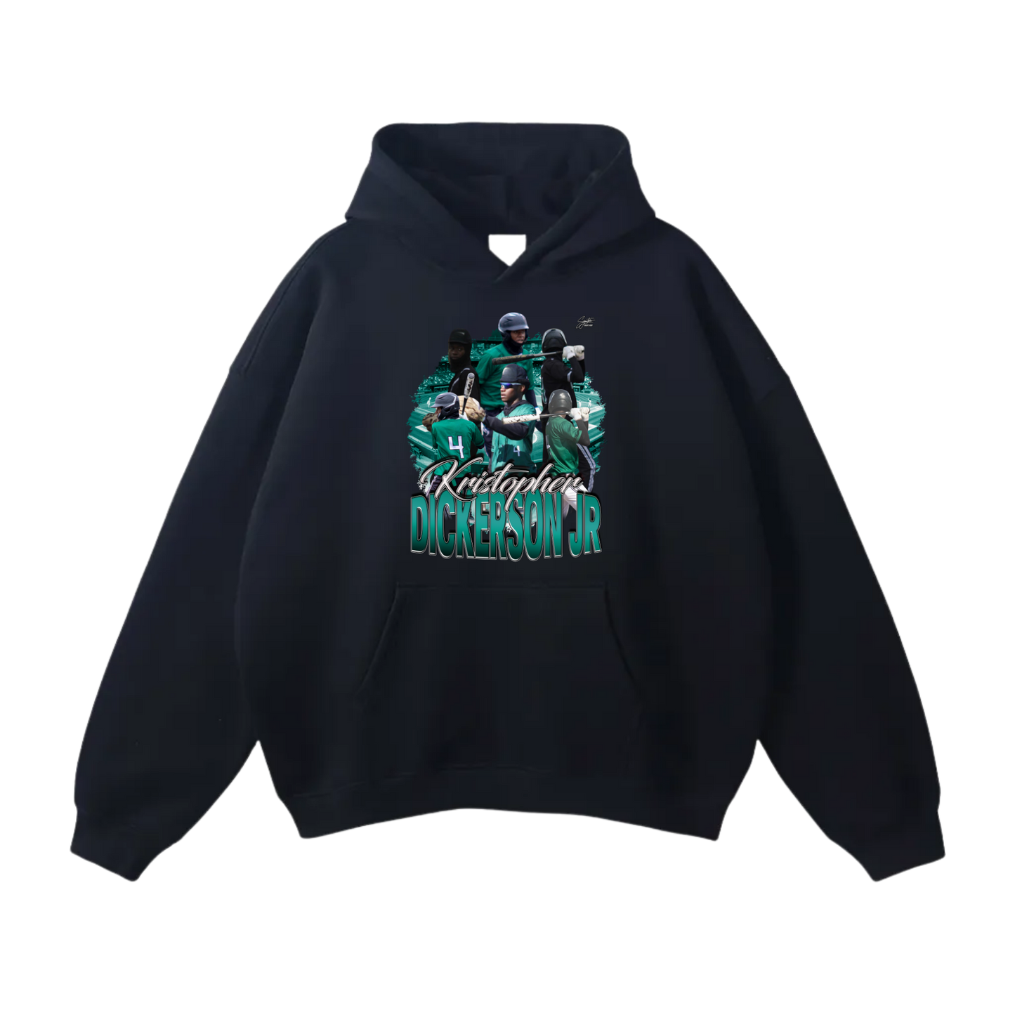 Kristopher Dickerson Jr Oversize Fleeced Hoodie