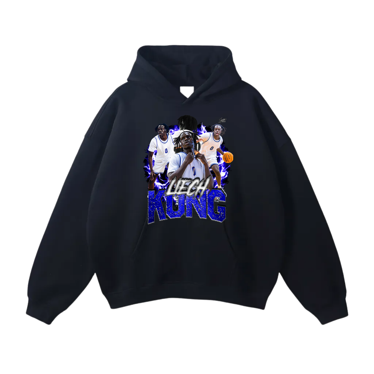 Liech Kong Oversize Fleeced Hoodie