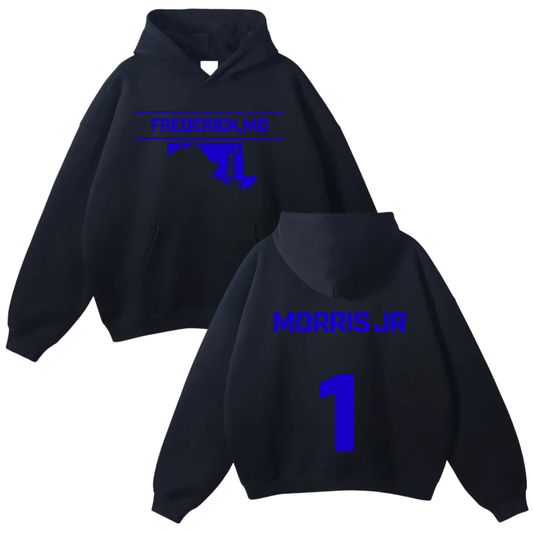 Darnell Morris Jr Oversize Fleeced Hoodie