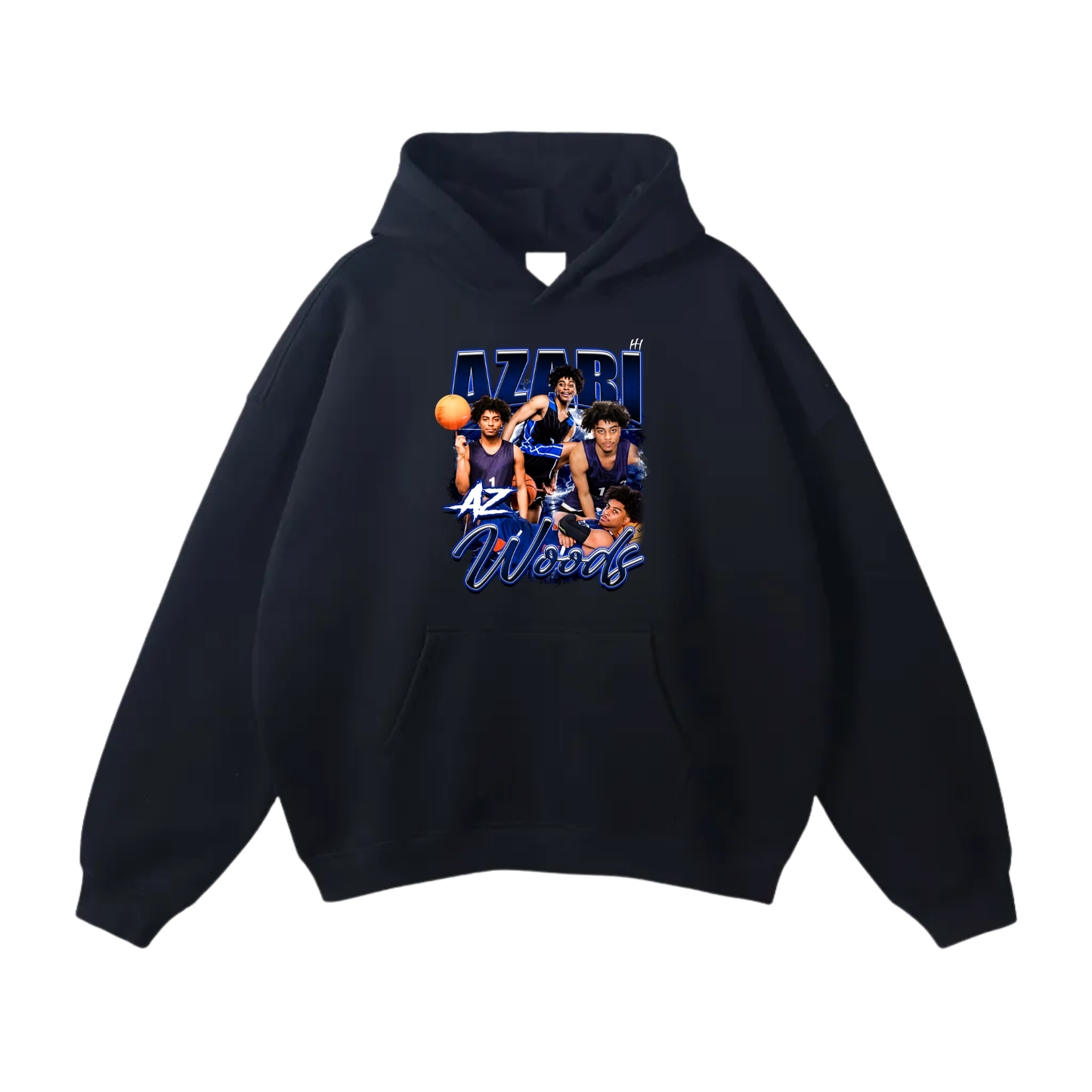 Azari Woods Oversize Fleeced Hoodie