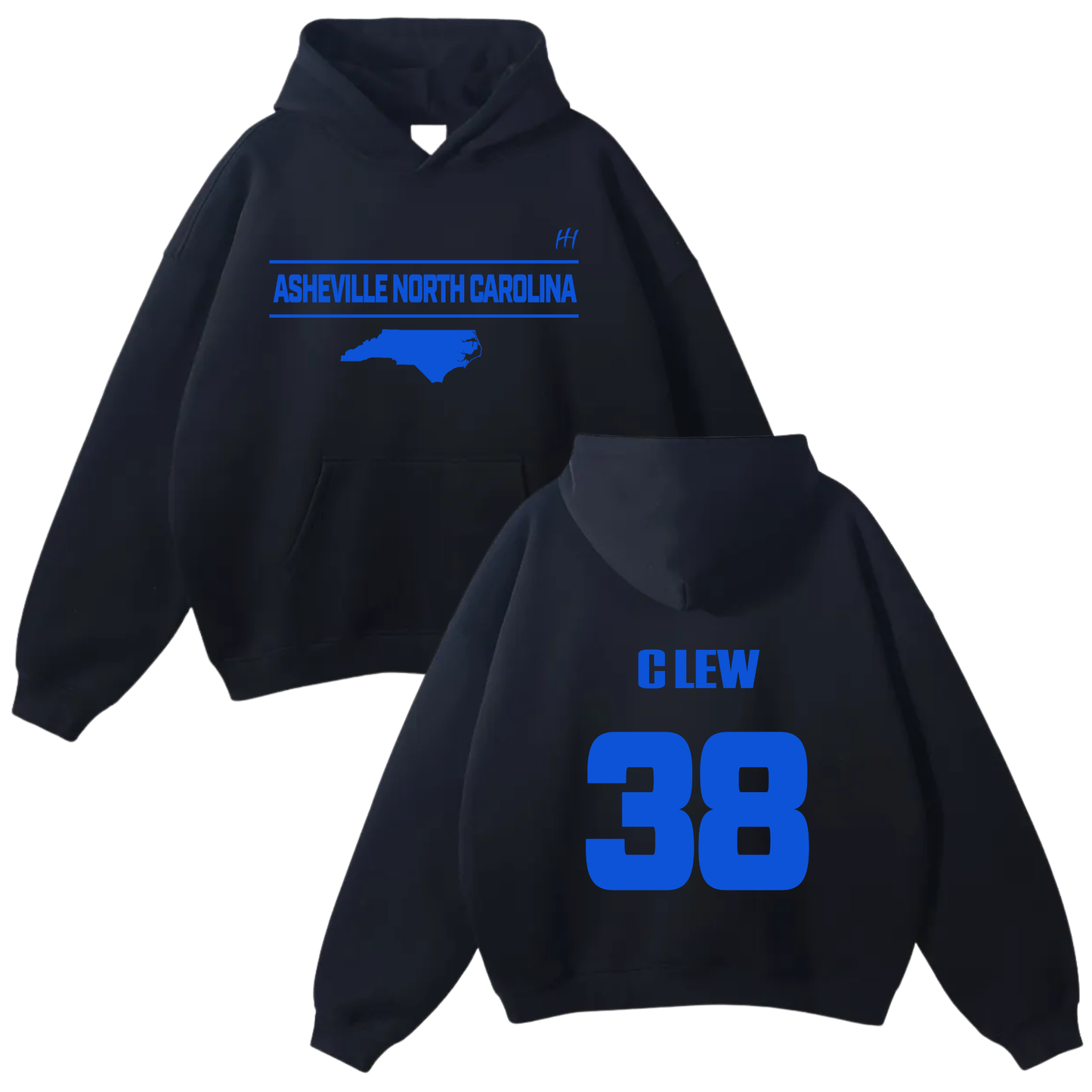 Christian Valentino Lewis Oversize Fleeced Hoodie