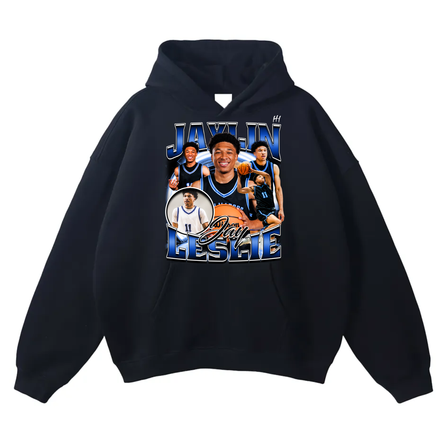 Jaylin Leslie Oversize Fleeced Hoodie