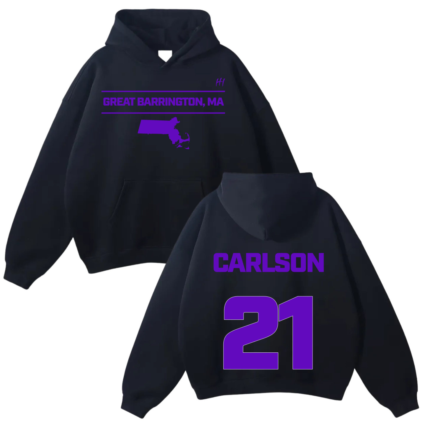 Khalil Carlson Oversize Fleeced Hoodie