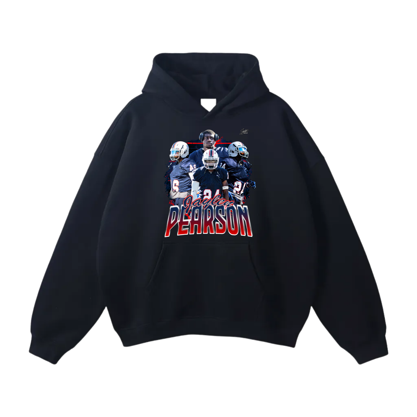 Jaylen Pearson Oversize Fleeced Hoodie