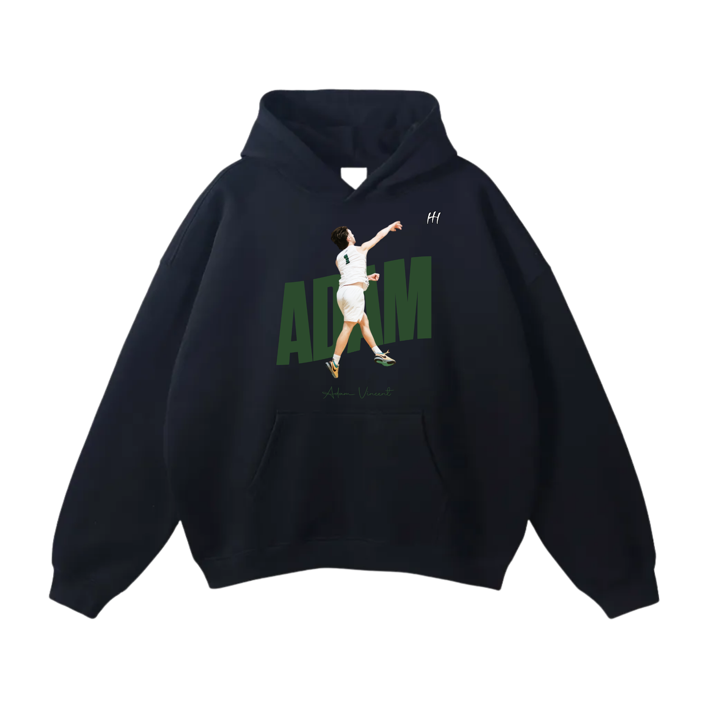 Adam Vincent Oversize Fleeced Hoodie