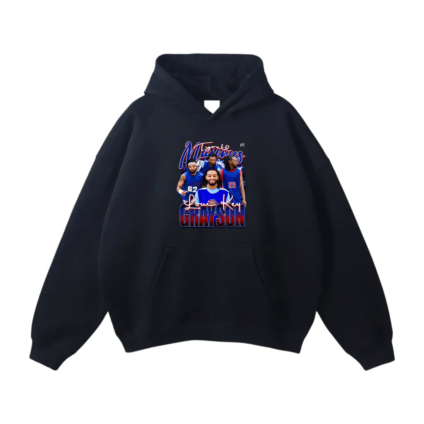 Marcives Tyrell Grayson  Oversize Fleeced Hoodie