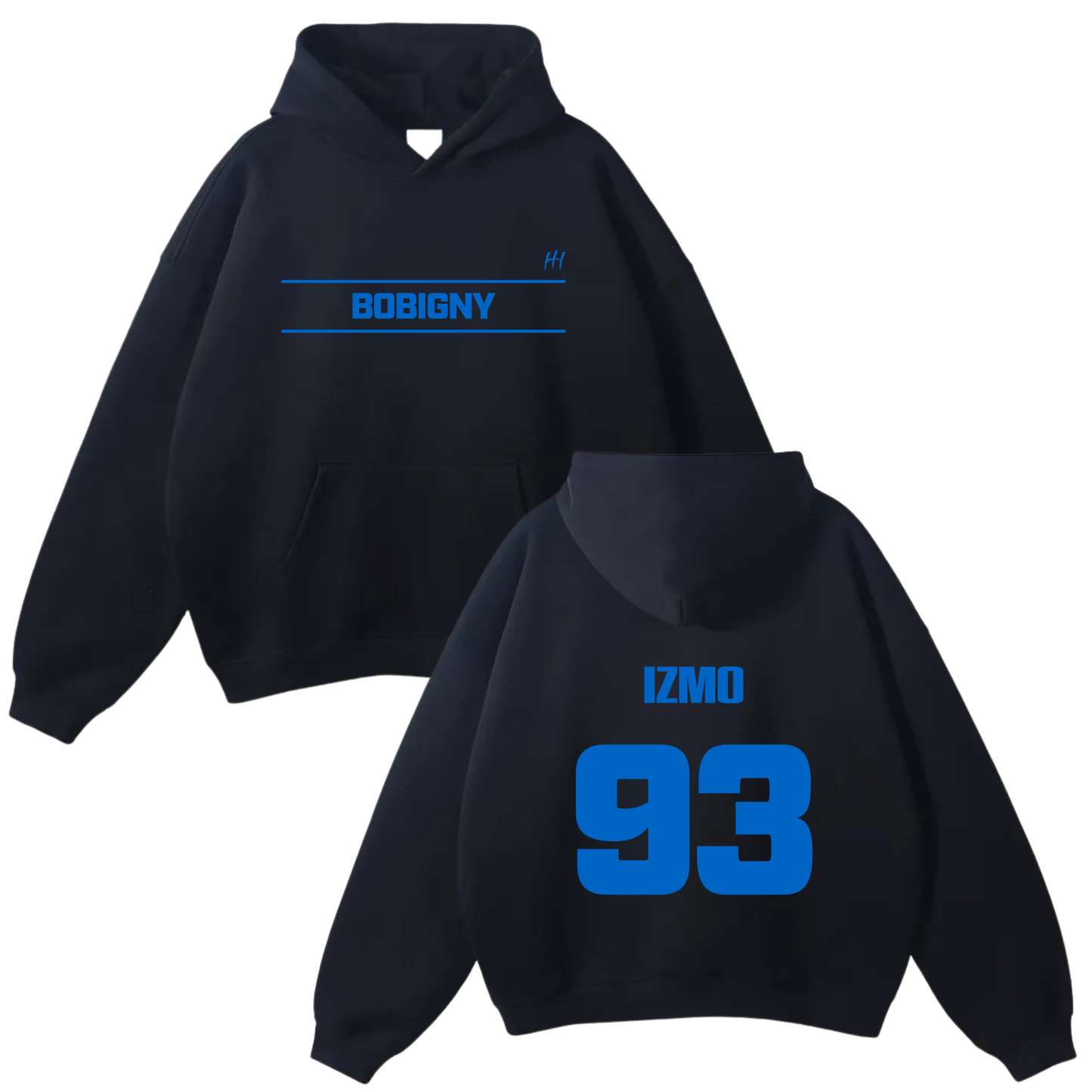 Essoh Moïse Oversize Fleeced Hoodie
