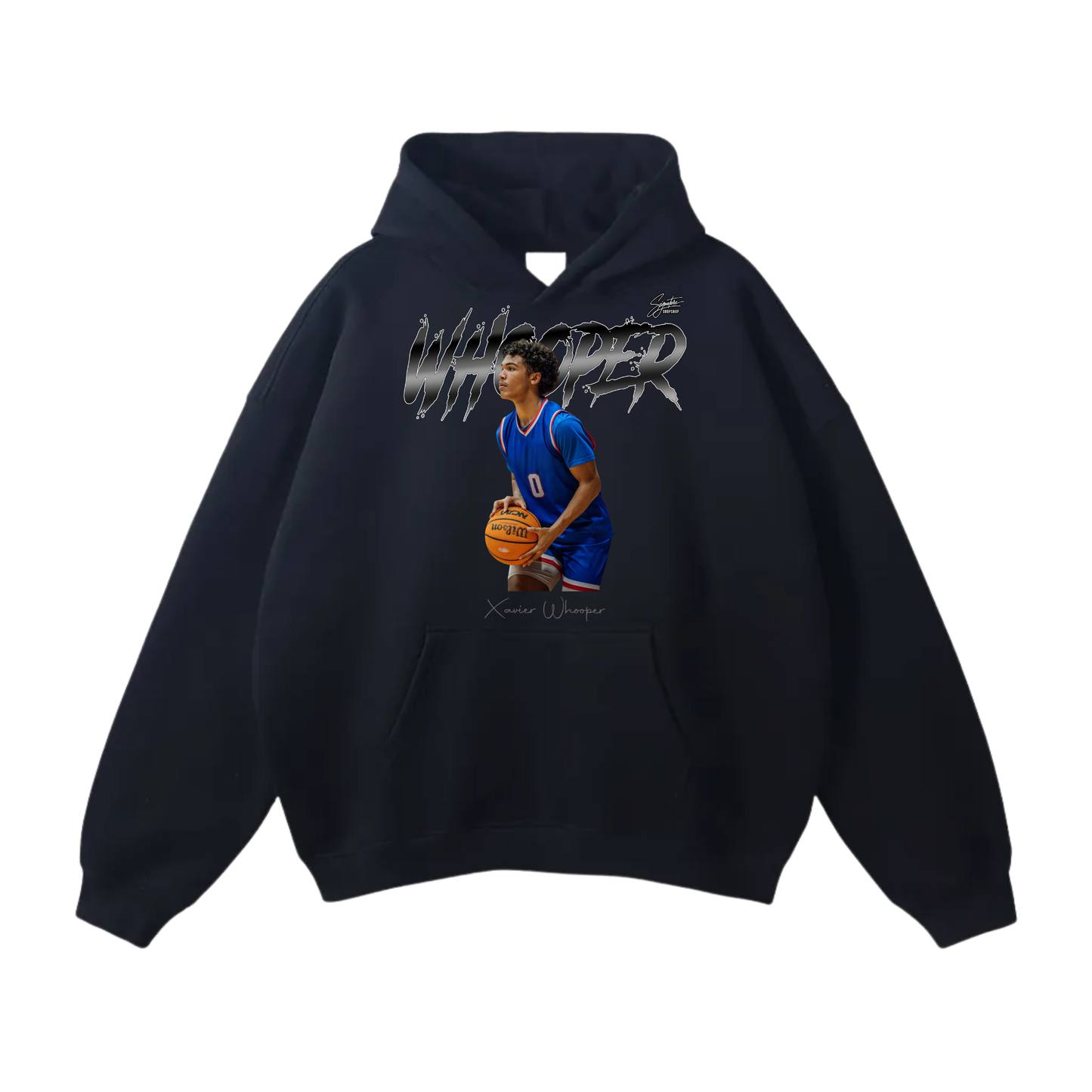 Xavier Whooper Oversize Fleeced Hoodie