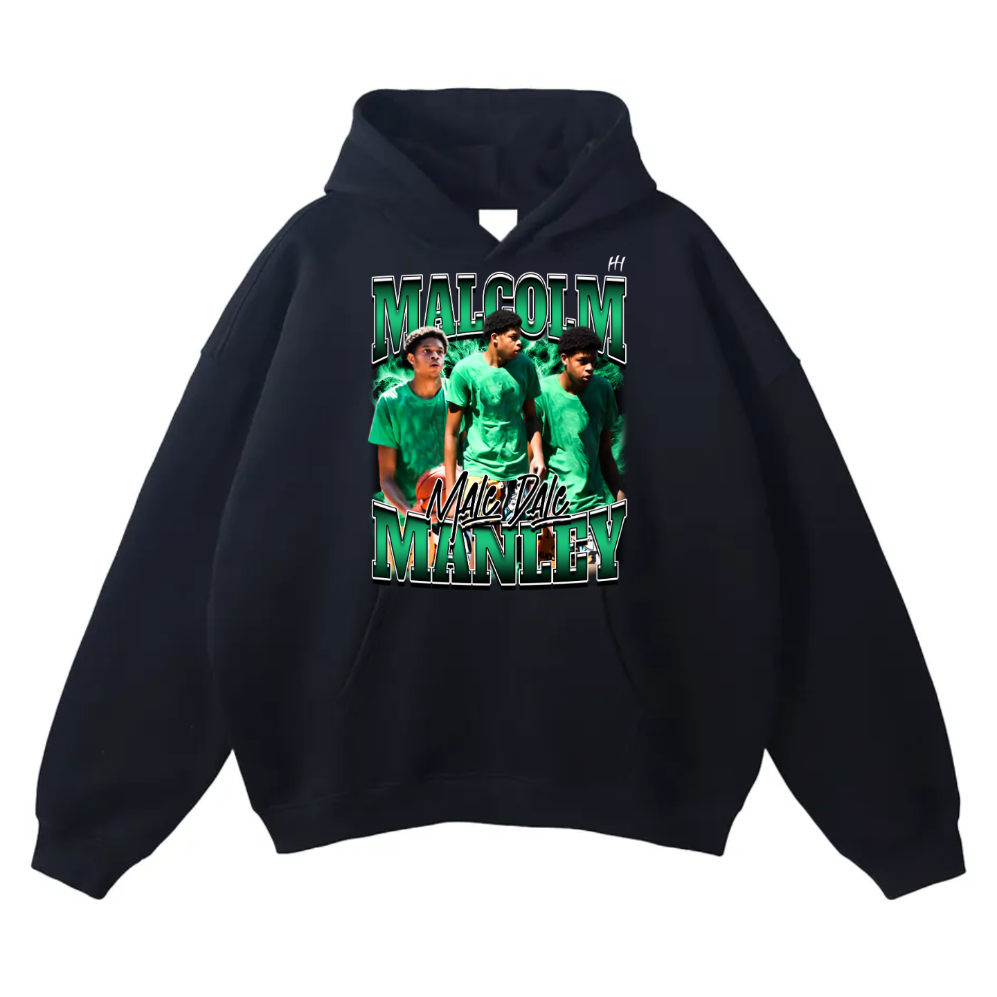 Malcolm Manley Oversize Fleeced Hoodie